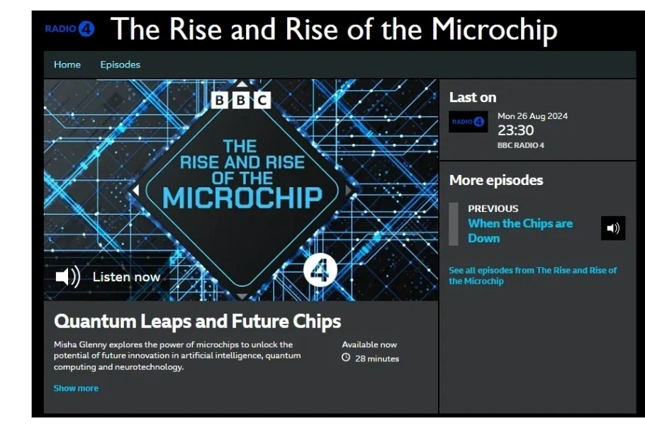 BBC Radio 4 — The Rise and Rise of the Microchip